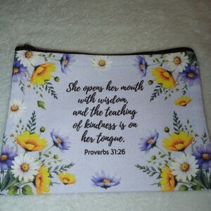 Floral Wisdom Pouch